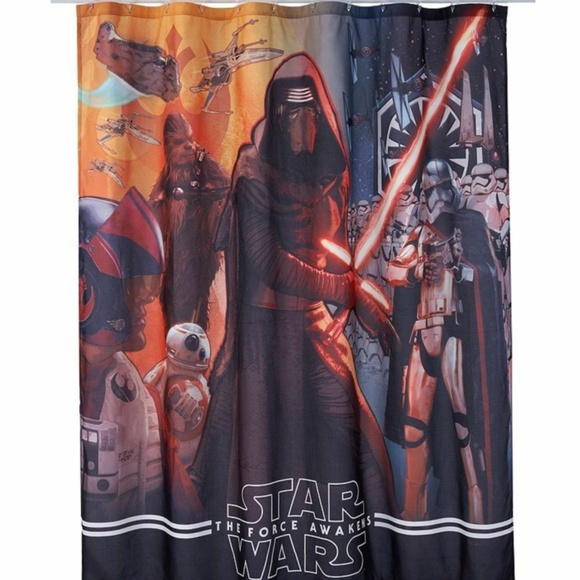 Disney Star Wars Force Awakens Kylo Ren Shower - Picture 2 of 2